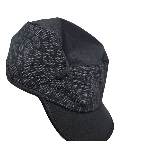 Adidas Adizero Cap Black & Gray Leopard Print Sports Cap Womens Running Marathon - Picture 7 of 7